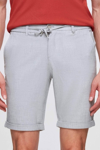 D's Damat Ds Damat Bej Beli Lastikli Bağcık Detaylı Duble Paça Viskonlu Jogger Şort 0HC13ORTBT189 Bej