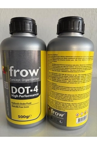 Frow Fren Hidroliği Dot 4 500 ML + 2 Li Set