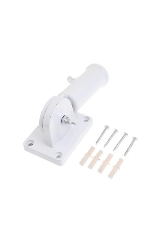 Bayrak Direği Tutucu Bayrak Direği Duvar Montajı, Duvar Bayrağı Tutucu Plastik Metal Bayrak Direği Tutucu Eğimli Duvar Bayrağı Tabanı Ayarlanabilir Açı Delik Delme Gerektirmeyen Macun Penceresi Diğer