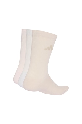 Adidas Sportswear Bilekli 3'lü Unisex Pembe Günlük Stil Çorap Kq6761