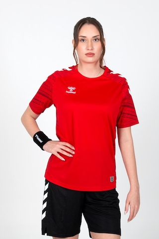 Hummel Line Antrenman Tişört Kırmızı