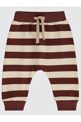 Civil Baby Erkek Bebek Patiksiz Tek Alt 6-18 Ay Çikolata Kahve Çikolata Kahve Kahverengi