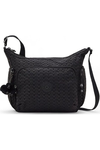 Kipling Gabb Signature Emb Kadın Omuz Çantası Kı3945 Siyah