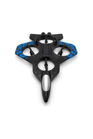 4 Pervaneli Jet Uçak Drone Uzaktan Kumandalı 360 Takla Renkli Işıklı Dengeli Uçuş
