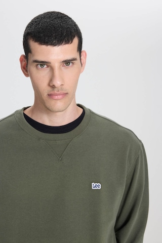 Lee Bisiklet Yaka Regular Fit Zeytin Erkek Sweatshirt L81ırya61 Yeşil