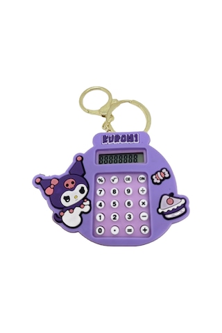 Anahtarlık Çanta Süsü Hem De Hesap Makinesi Kuromi Cinnamoroll My Melodie Pochacco Hello Kitty
