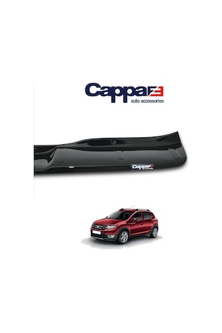 Cappafe Dacia Sandero Arka Tampon Eşiği Koruma Parlak Abs 2012 N11.18683