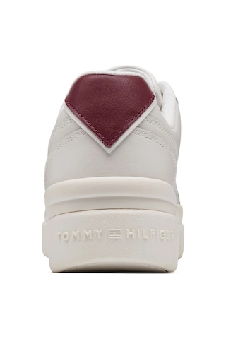 Tommy Hilfiger Tommy Hılfıger Elevated Court Kadın Ayakkabı Fw0fw07568-ybh Fw0fw07568-ybh Beyaz