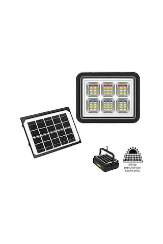 Wison 150w Güneş Enerjili Solar Kamp Feneriprojektör Ws-5570 1 Adet