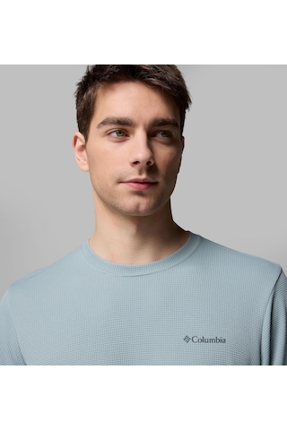 Columbia Columbıa Tech Traıl Utılıty Warm Ls Crew Erkek Sweatshırt 2136881-461 Yeşil