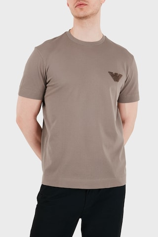 Emporio Armani Erkek T Shirt Em002832 Af12955 U6189 Kahve