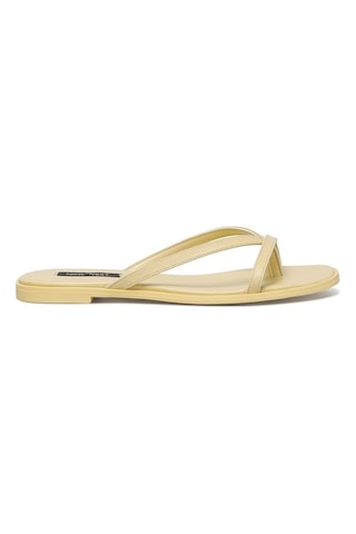 Nine West Umını 2Fx Kadın Düz Terlik-Sarı (536084035) Sarı