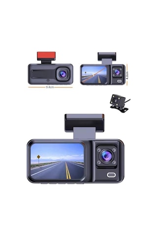 Dvr Araç Kamerası Hareket Sensörlü