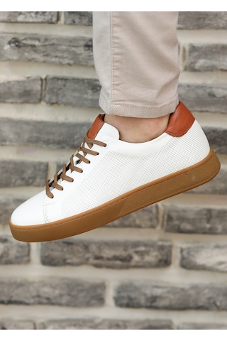 Hakiki Deri Günlük Rahat Erkek Sneaker Ayakkabı Toco5412 001