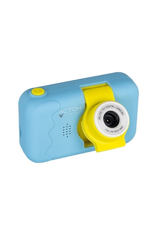 Acton Full HD Dijital Çocuk Fotoğraf Makinesi Mavi