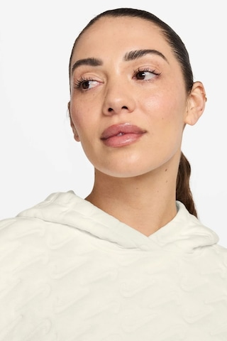 Nike Phoenix Fleece Loose Fit Womens White Sweatshirt Bol Kesim Kapüşonlu Yaka Kadın Sweatshirt Beyaz Nike Phoenix Fleece Loose Fit Womens White Sweatshirt Bol Kesim Kapüşonlu Yaka Kadın Sweatshirt Beyaz
