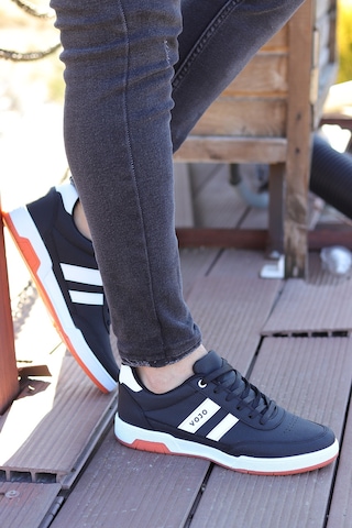 Vojo Gen 5 Rahat Taban Cilt Erkek Sneker Spor Ayakkabı 267800001842 01 Siyah Siyah