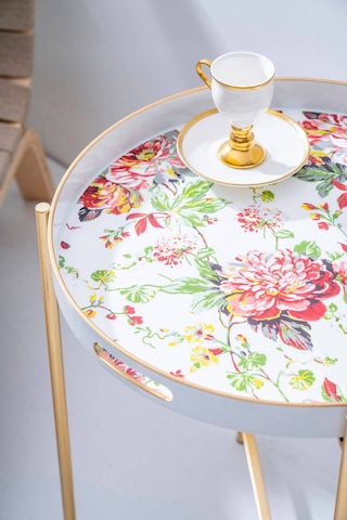Raya Çıkarılabilir Tepsili Sehpa - 49 Cm Renkli