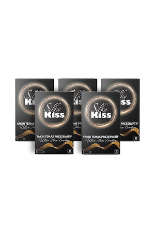 Silky Kiss Yakın Temas Prezervatif 12'li - 5'li Paket