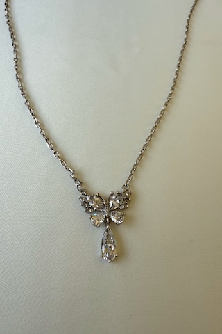 Jewelsofhope Zirkon Taşlı Kelebek Kolye 50 Kadın Kolye Xuping Gümüş