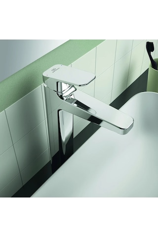 Ideal Standard Ceraplan Yüksek Lavabo Bataryası 5l/dk Sifon Kumandasız - Bd236aa Krom