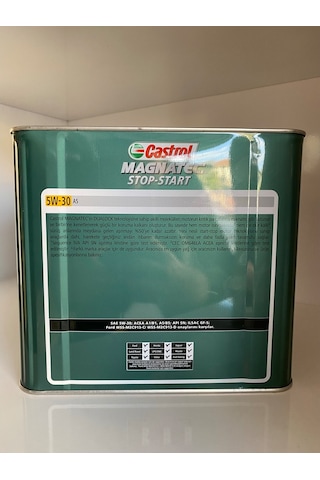Castrol Magnatec 5W-30 Tam Sentetik Motor Yağı 10.5 L