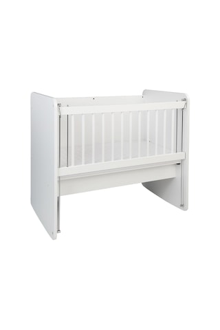 Babywhen Bw-1070 Sallanabilir Sabitlenebilir Anne Yanı Mobilya Beyaz