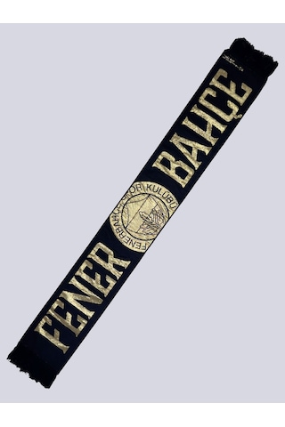 Fenerium Fenerbahçe Lacivert Gold Fenerbahçe Unisex Dokuma Atkı Fb Laci Yeni