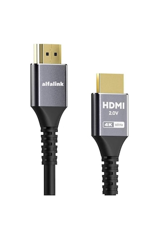 Alfalink Ak-hd4k15 19+1 Hdmı To Hdmı 15m Metal V2.0 4k 4096 2160 Kablo