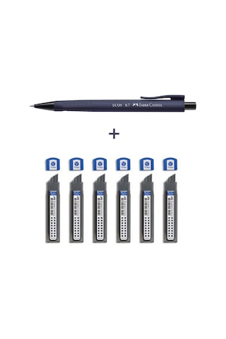 Econ Versatil,urban 0.7 Uç& 6'lı Super Fine Min 2b 0.7 Uç, 7'li Yazım Seti