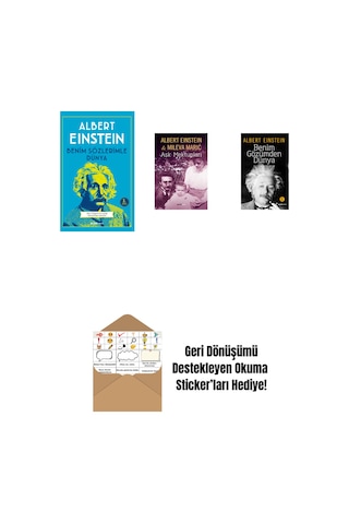 Benim Sözlerimle Dünya + Aşk Mektupları + Benim Gözümden Dünya + Okuma Sticker'ları