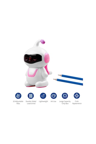 Klasik El Kranklı Mekanik Kalemtıraş - Ayarlanabilir Uç Boyutu İle Pratik Ve Şık Tasarım