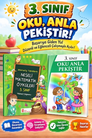 3.sınıf Neşeli Matematik Öyküleri-oku Anla Pekiştir