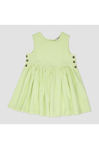 Kız Çocuk Eteği Volanlı Elbise 2411gb26040-4521 001