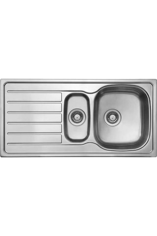 Ukinox Hypnos 100 Dekorlu Sol Eviye Inox