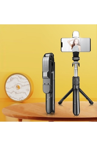 Cbtx Xt02s Mini Bluetooth Canlı Tripod Selfie Stick Siyah
