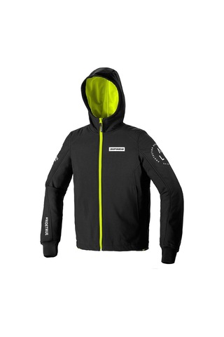 Spıdı Hoodıe Armor Evo Tekstil Ceket Siyah - Sarı