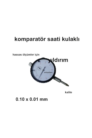 Komparatör Saati Manyetik Salgı Komparatör Saat