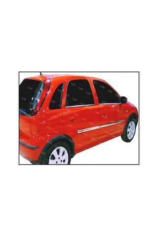 Opel Corsa C Krom Yan Kapı Çıtası 4 Prç. 2000-2006 Arası P. Çe .