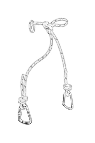 Göbek Bağı Karabinalı - Lanyard 11 Mm Turuncu