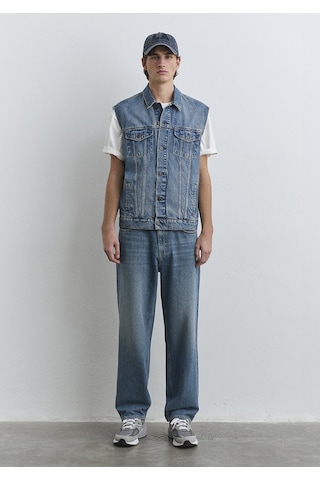 Mavi - Russell Classic Denim Indigo Mavisi Jean Yelek 0111783-89135 Koyu Mavi