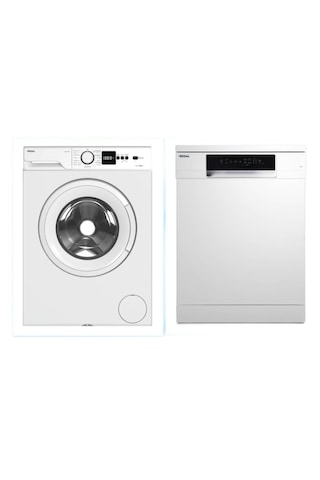 Regal CMI 71101 7 KG Çamaşır Makinesi + BM 313 3 Program Bulaşık Makinesi Seti