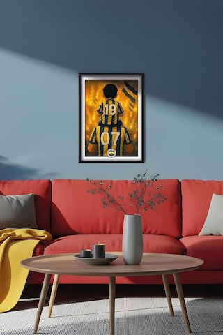 Kartpost3r Fenerbahçe 1907 Tablo Poster No: 0051 Çerçevesiz -