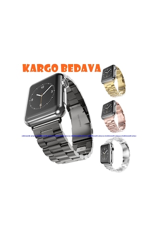 Apple Uyumlu Watch 42 MM Celik Kordon 42 MM Kordon