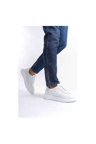 Mubiano Hakiki Deri Mbknt2090-b Erkek Beyaz Sneaker & Spor Ayakkabı Beyaz
