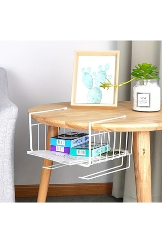 Novahub 1 Adet Beyaz Mutfak Rafı, Dolap Katmanlı Depolama, Çok Katmanlı, Baharat Kavanozu Ve Mutfak Düzenleyici 56997129 Beyaz