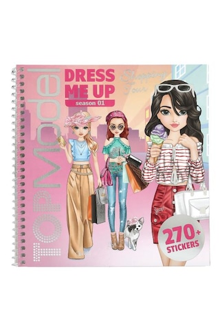 Dress Me Up Alışveriş Turu Kıyafet Çıkartma Defteri Çok Renkli Dress Me Up Alışveriş Turu Kıyafet Çıkartma Defteri Çok Renkli
