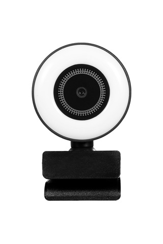 Gajeena 1080p Otomatik Odaklı Webcam, Yüzey Gençleştirici Işık Halka Ve Mikrofon Dahil, Canlı Yayın Ve Toplantılar İçin