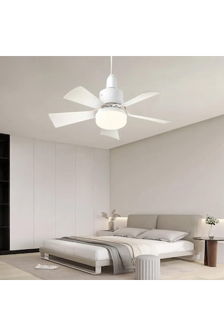 82 Watt 3 Renk Yanma Modlu Dimlenebilir Cata Karayel Kumandalı Fan Led Ampul