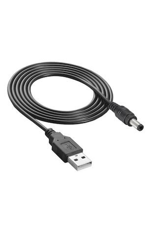 Navidata 1,5m Usb 5.5x2.5 Güç Kablosu 5,5 2,5 Power Usb Kablo